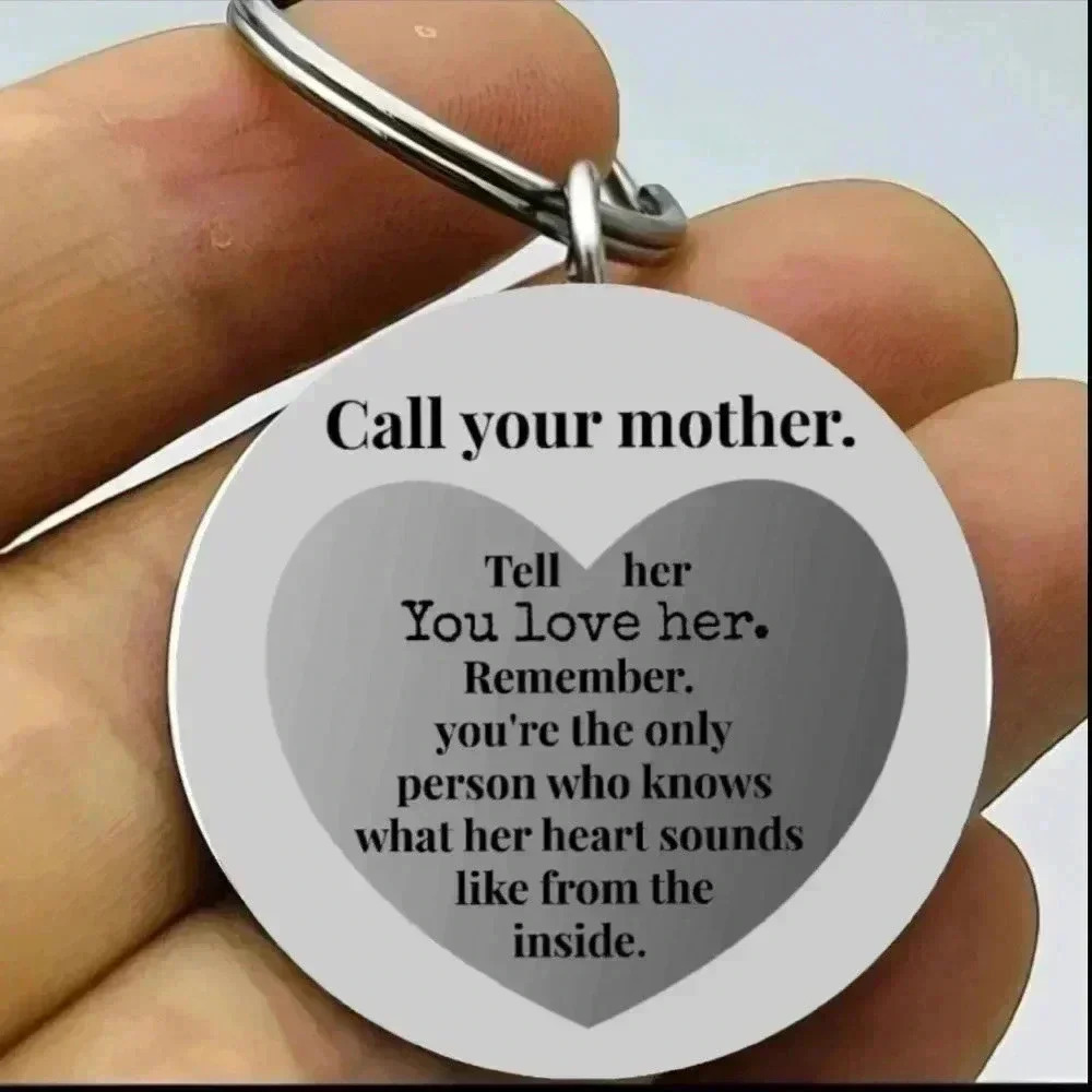 Call your Mom children reminder hot Keychain